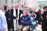 2011 Lourdes Pilgrimage - Archbishop Dolan with Malades (110/267)